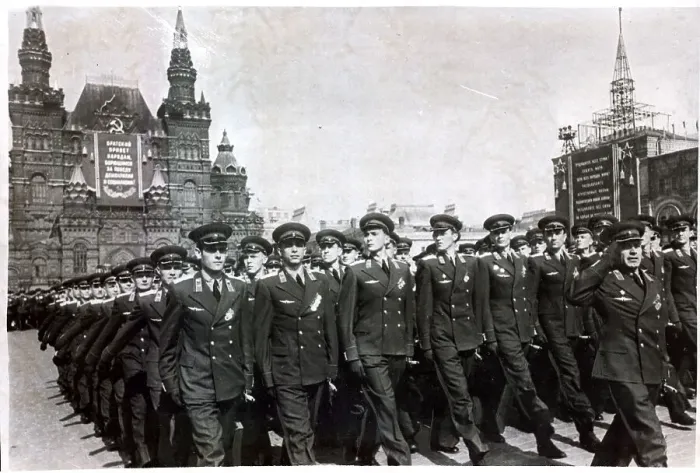 Framed Print : Military Students Marching In Parade Framed Print : Military Students Marching In Parade