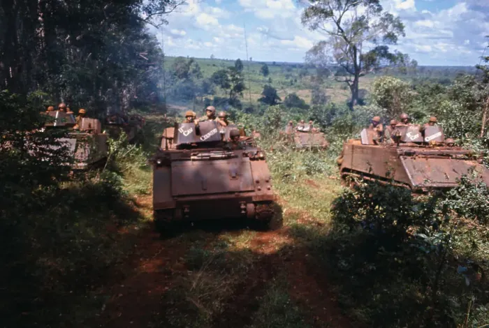 Framed Print : Military Tanks on the Move in Cambodia Framed Print : Military Tanks on the Move in Cambodia