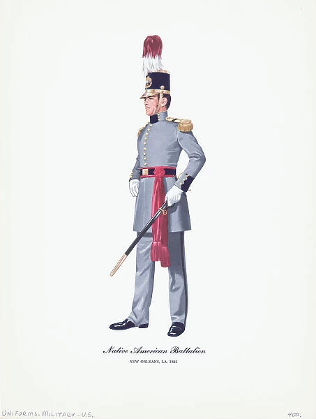 US Military Uniform - Native American Battalion