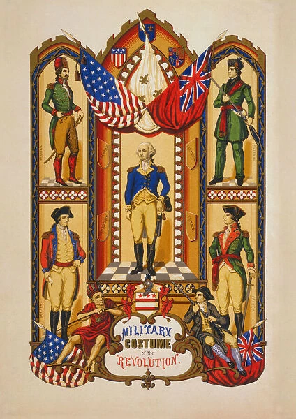 Military Uniforms of the American Revolution