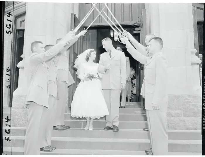 Framed Print : Military Wedding Framed Print : Military Wedding