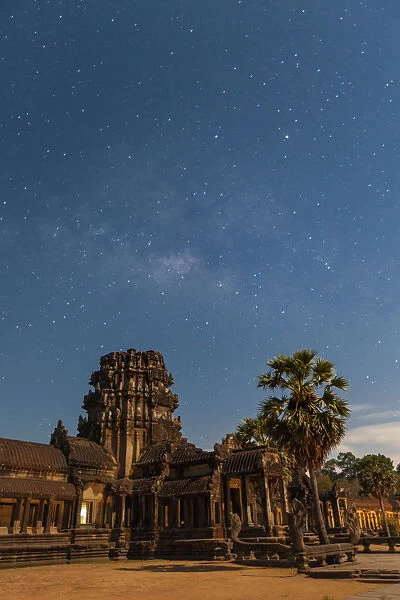Milky Way over Angkor Wat