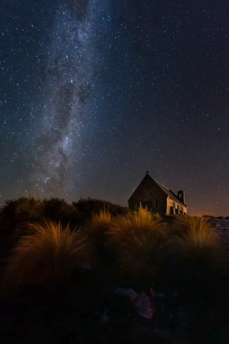 Framed Print : Milky way over church of Good Shepherd (Lake Tekapo) Framed Print : Milky way over church of Good Shepherd (Lake Tekapo)
