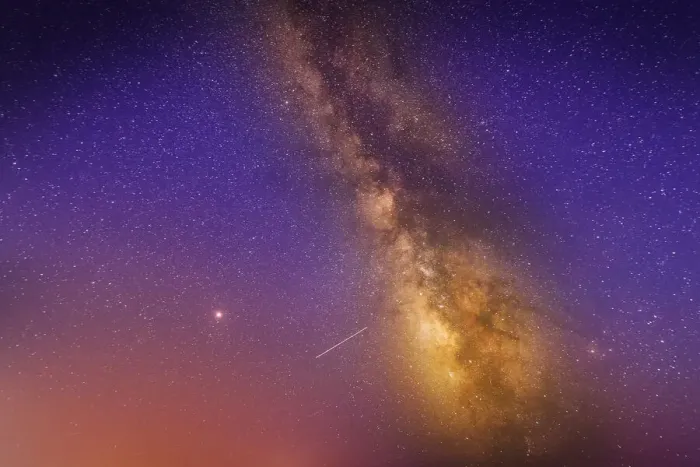 Framed Print : The Milky way galaxy with stars and space dust in the universe Framed Print : The Milky way galaxy with stars and space dust in the universe