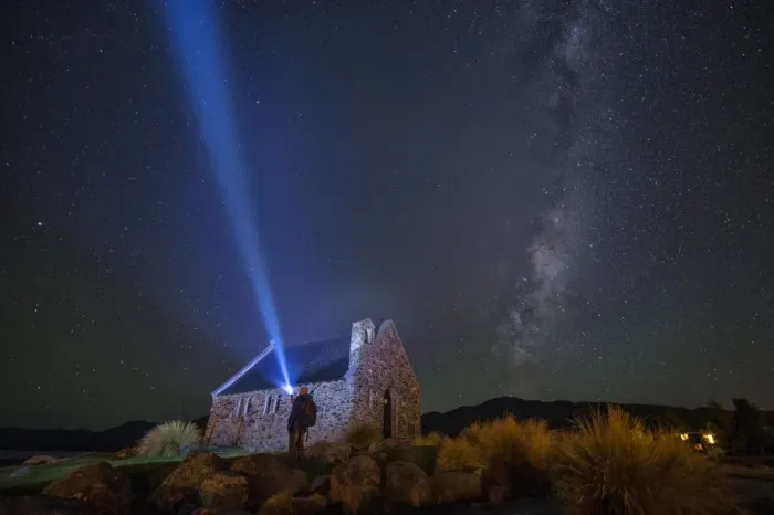 Framed Print : Milky Way rising above the Church Of Good Shepherd, Tekapo Framed Print : Milky Way rising above the Church Of Good Shepherd, Tekapo