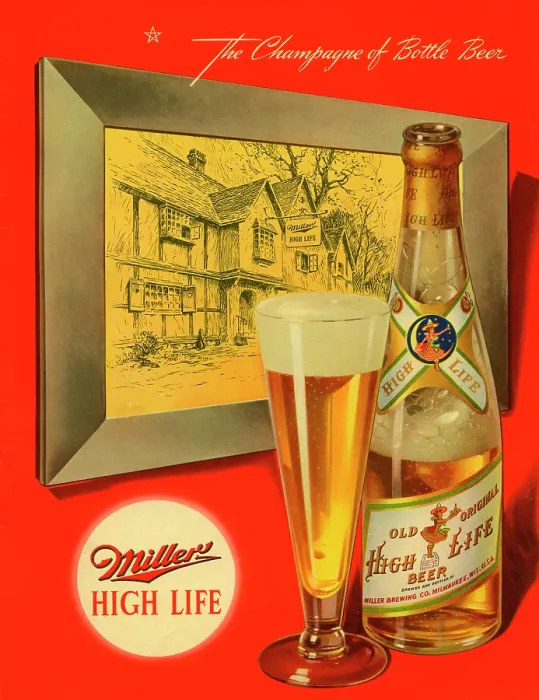 Framed Print : Miller High Life Framed Print : Miller High Life
