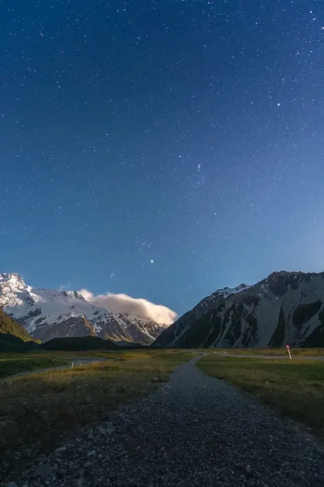 Framed Print : Million of Stars over Mt Cook national park Framed Print : Million of Stars over Mt Cook national park