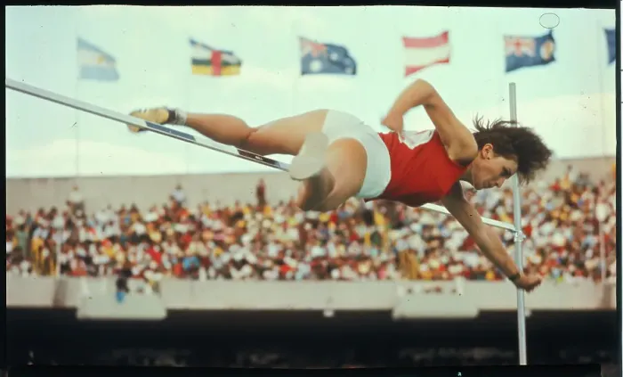 Framed Print : Miloslava Rezkova Sailing Over the High Jump Bar Framed Print : Miloslava Rezkova Sailing Over the High Jump Bar