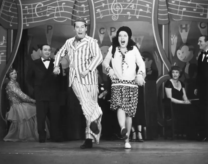 Framed Print : Milton Berle and Ethel Merman on Texaco Star Theater Framed Print : Milton Berle and Ethel Merman on Texaco Star Theater