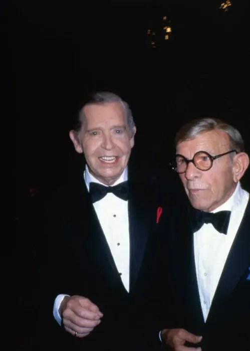 Framed Print : Milton Berle and George Burns Framed Print : Milton Berle and George Burns