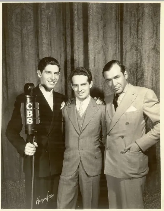 Framed Print : Milton Berle, Harry Richman & Fred Waring Framed Print : Milton Berle, Harry Richman & Fred Waring