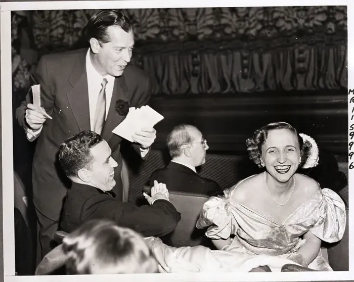Framed Print : Milton Berle Hosts Benefit