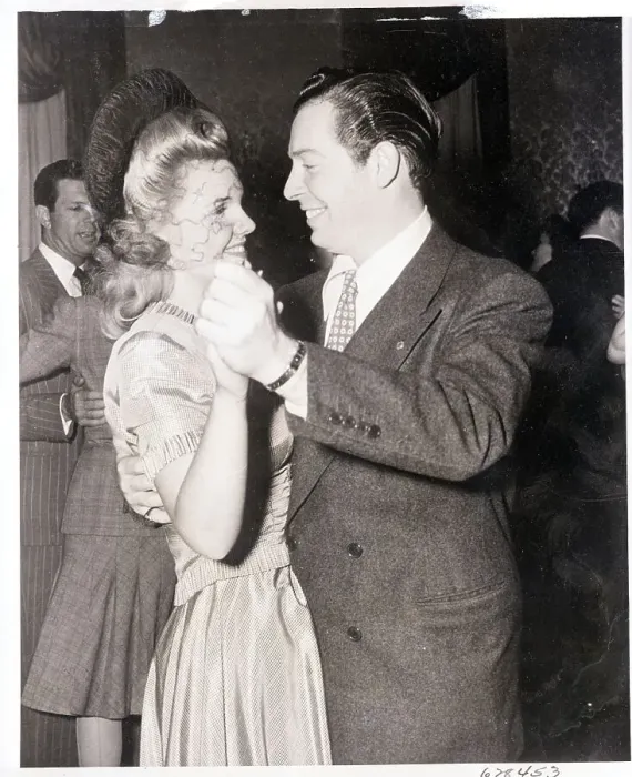 Framed Print : Milton Berle and Joyce Matthews Dancing Framed Print : Milton Berle and Joyce Matthews Dancing