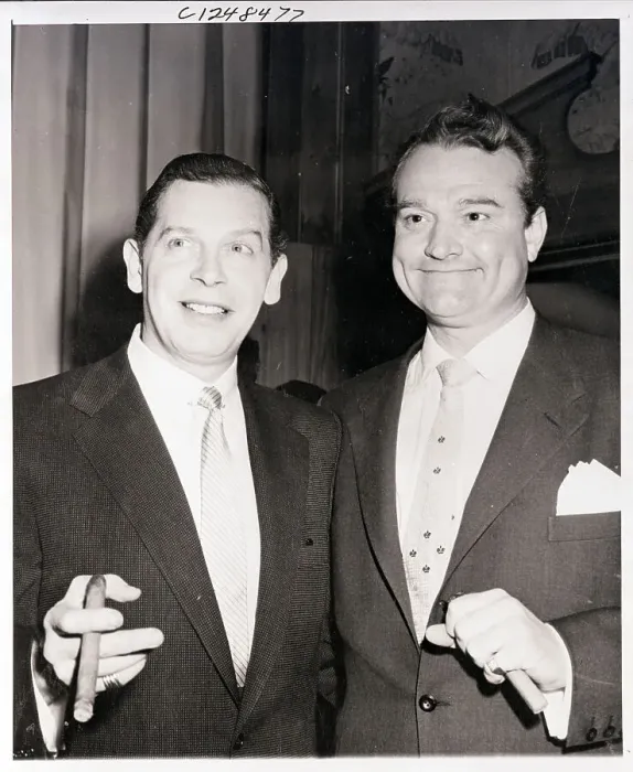 : Milton Berle with Red Skelton : Milton Berle with Red Skelton