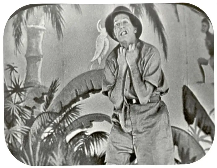 Framed Print : Milton Berle On Safari For Tv Framed Print : Milton Berle On Safari For Tv