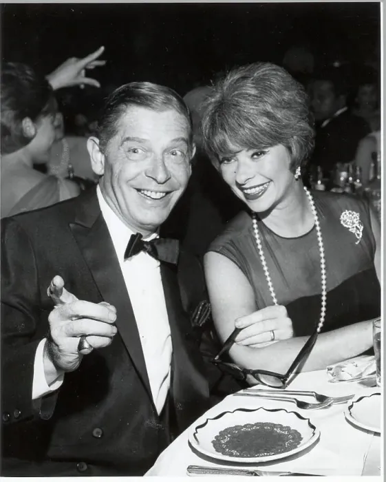Framed Print : Milton Berle Seated W / Wife At Table Framed Print : Milton Berle Seated W / Wife At Table