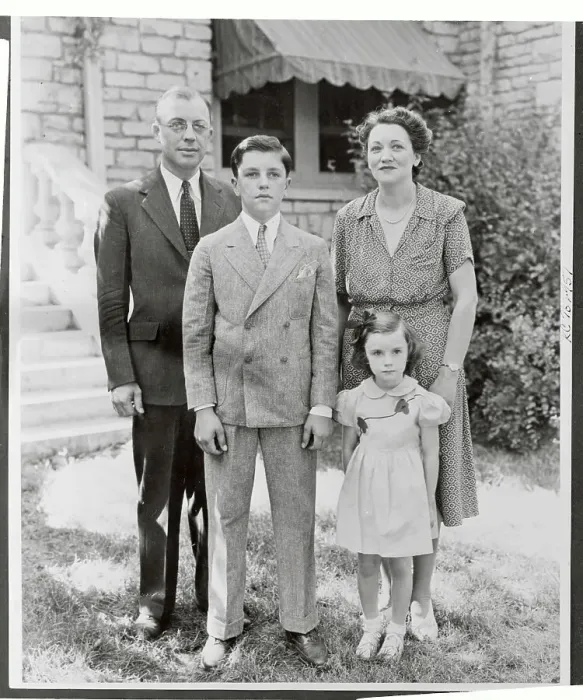Framed Print : Milton Eisenhower with his Family Framed Print : Milton Eisenhower with his Family