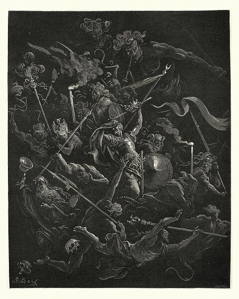 Miltons Paradise Lost - Gustave Dore Idiots, eremites and friars