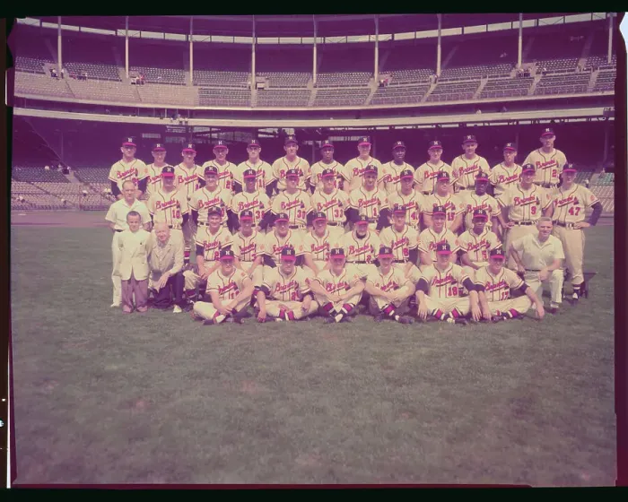 Framed Print : Milwaukee Braves Group Portrait Framed Print : Milwaukee Braves Group Portrait