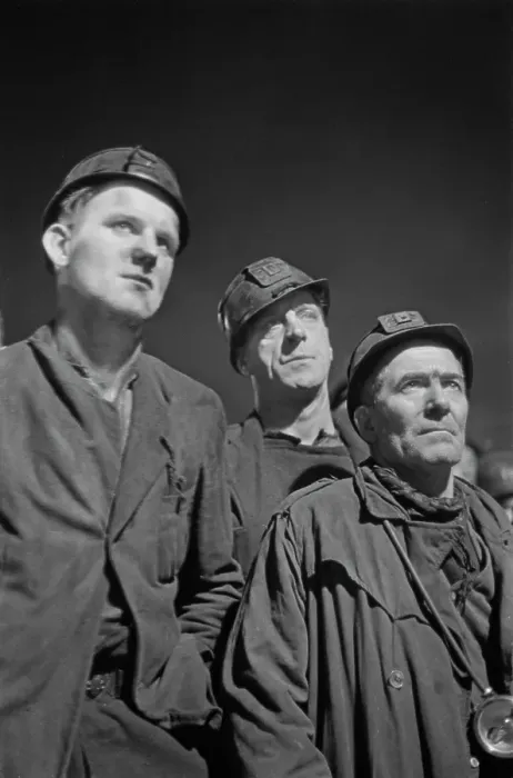 Framed Print : Miners Celebrate Nationalization Framed Print : Miners Celebrate Nationalization