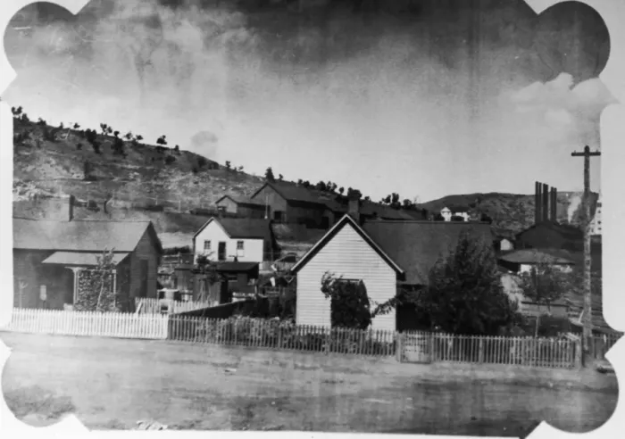 Framed Print : Miners Houses Framed Print : Miners Houses