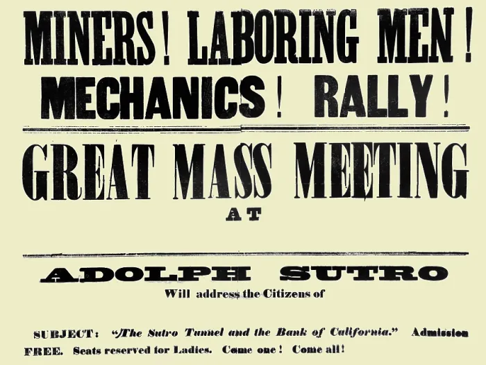 Framed Print : Miners! Laboring Men! Mechanics! Rally!