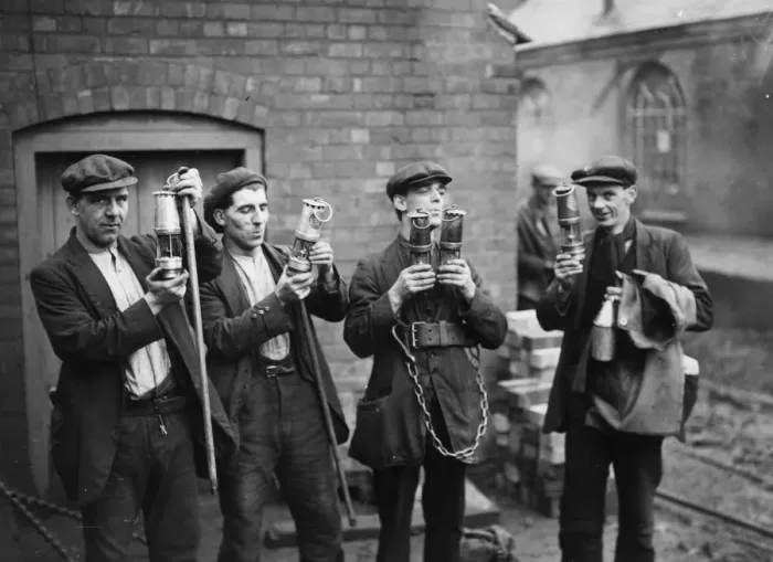 Framed Print : Miners Lamps Framed Print : Miners Lamps