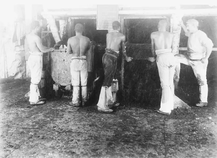 Framed Print : Miners at Working in South Africa Framed Print : Miners at Working in South Africa