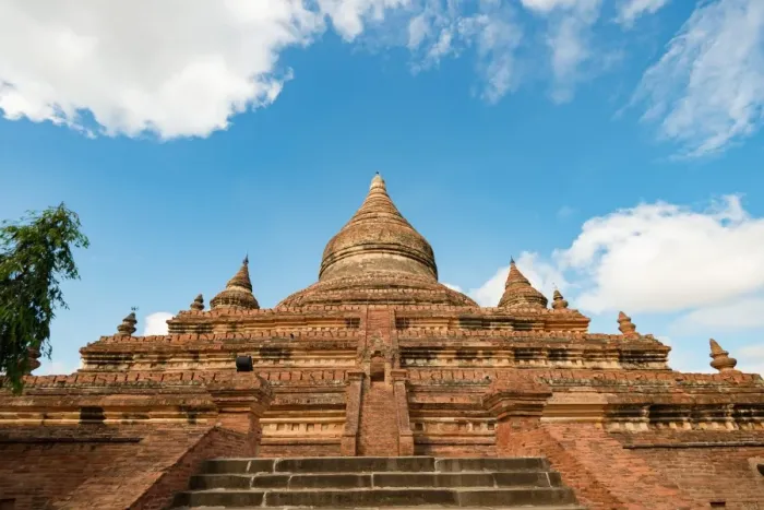 Framed Print : Mingala zedi pagoda bagan Framed Print : Mingala zedi pagoda bagan