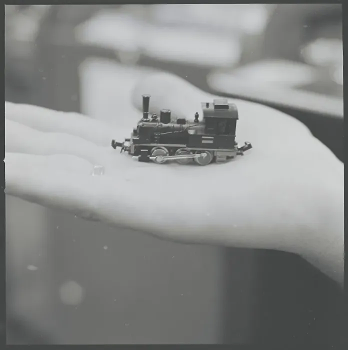Framed Print : Miniature Model Train Engine Framed Print : Miniature Model Train Engine