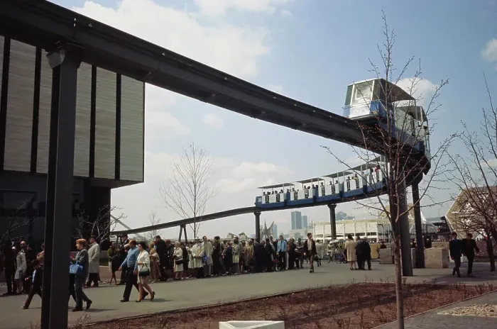Framed Print : Minirail, Expo 67 Framed Print : Minirail, Expo 67