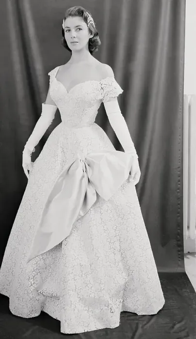 Framed Print : Miriam Bru Modeling Dress