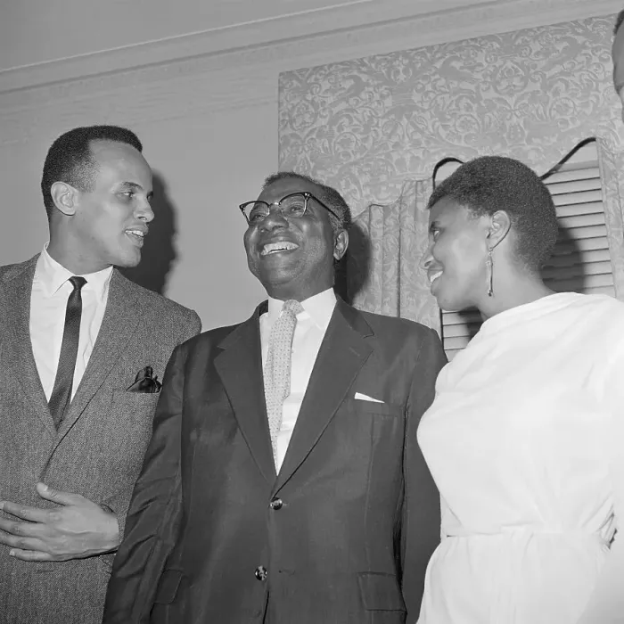 Framed Print : Miriam Makeba And Harry Belafonte Framed Print : Miriam Makeba And Harry Belafonte