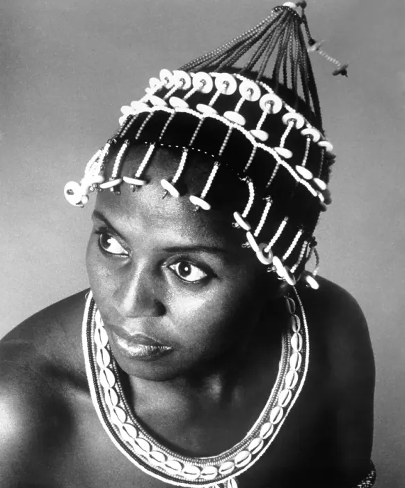 Framed Print : Miriam Makeba Portrait Session