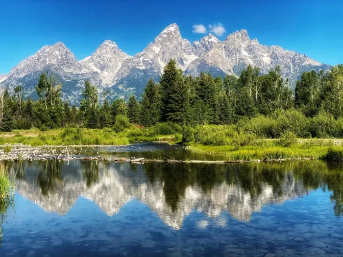 Framed Print : Mirror River Morning, Grand Teton National Park Framed Print : Mirror River Morning, Grand Teton National Park