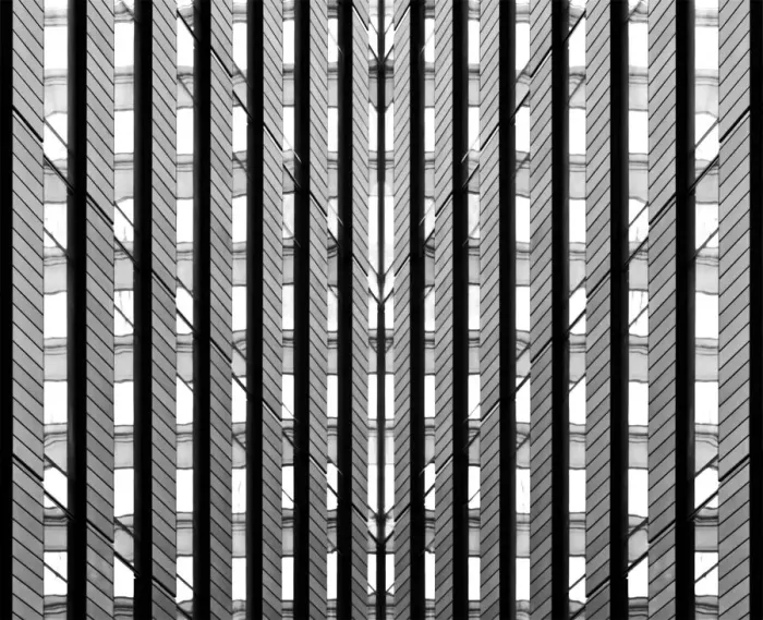 Framed Print : Mirrored Matrix Framed Print : Mirrored Matrix