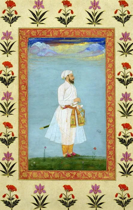 Framed Print : Mírza Bahmányár Iʿtiqád Xán, son of Asaf Khan Framed Print : Mírza Bahmányár Iʿtiqád Xán, son of Asaf Khan