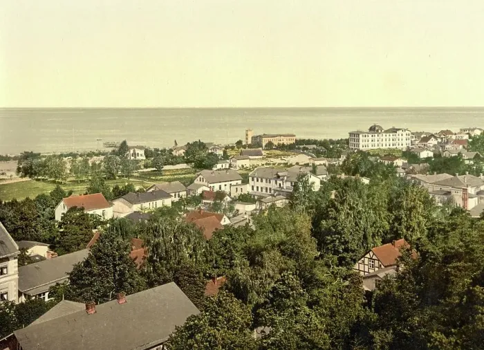 Framed Print : Misdroy in Pomerania, today Miedzydroje in Poland, around 1890, Germany, Historic, digitally restored reproduction from a 19th century original Framed Print : Misdroy in Pomerania, today Miedzydroje in Poland, around 1890, Germany, Historic, digitally restored reproduction from a 19th century original