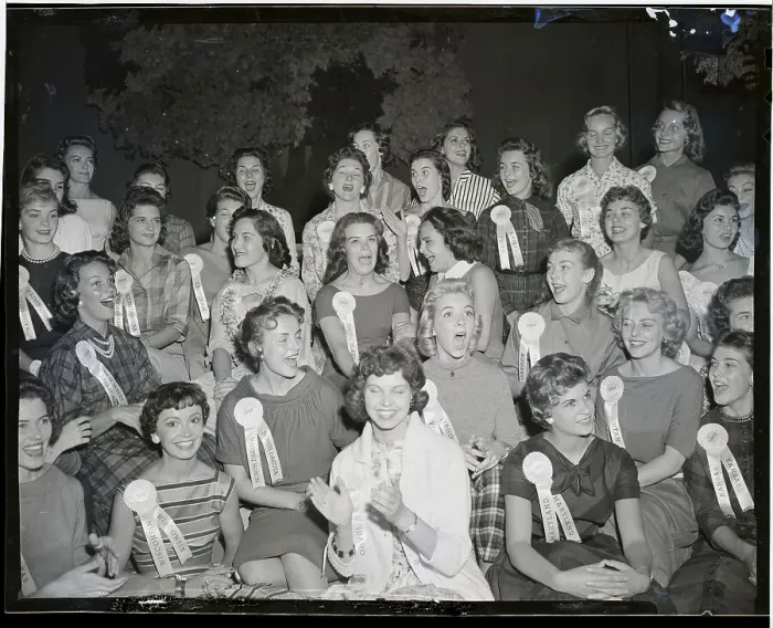 Framed Print : Miss America 1958 Wis Pageant Framed Print : Miss America 1958 Wis Pageant