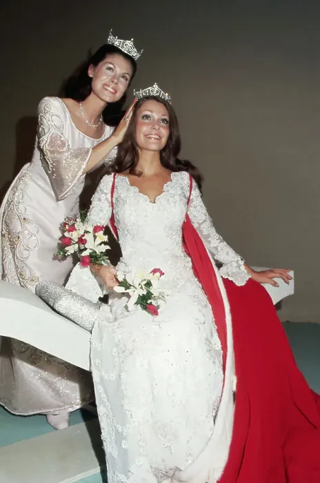 Framed Print : Miss America 1973 Being Crowned Framed Print : Miss America 1973 Being Crowned