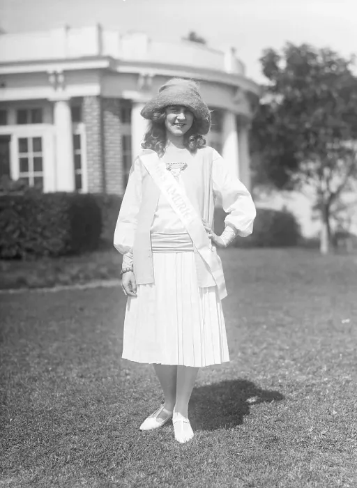 Framed Print : Miss America Margaret Gorman In Street C Framed Print : Miss America Margaret Gorman In Street C