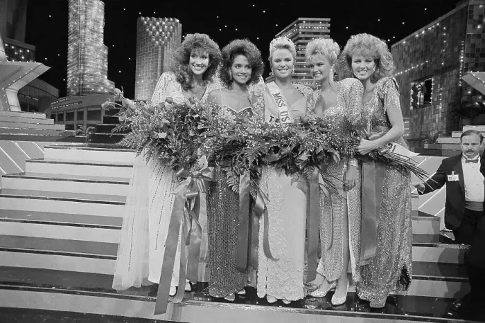 Framed Print : Miss America Pageant Winners of 1986 Framed Print : Miss America Pageant Winners of 1986