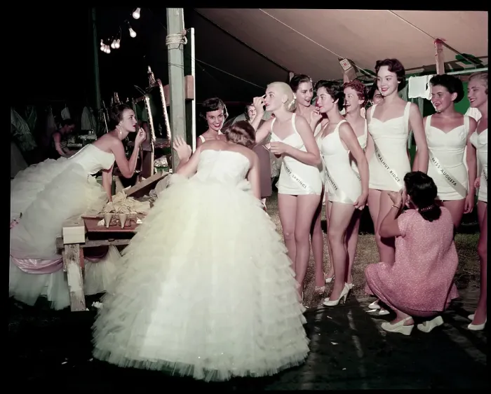 Framed Print : MISS ARKANSAS 1956 Framed Print : MISS ARKANSAS 1956