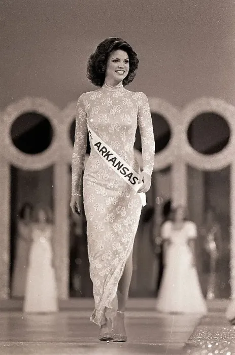 Framed Print : Miss Arkansas During Evening Gown Compet Framed Print : Miss Arkansas During Evening Gown Compet