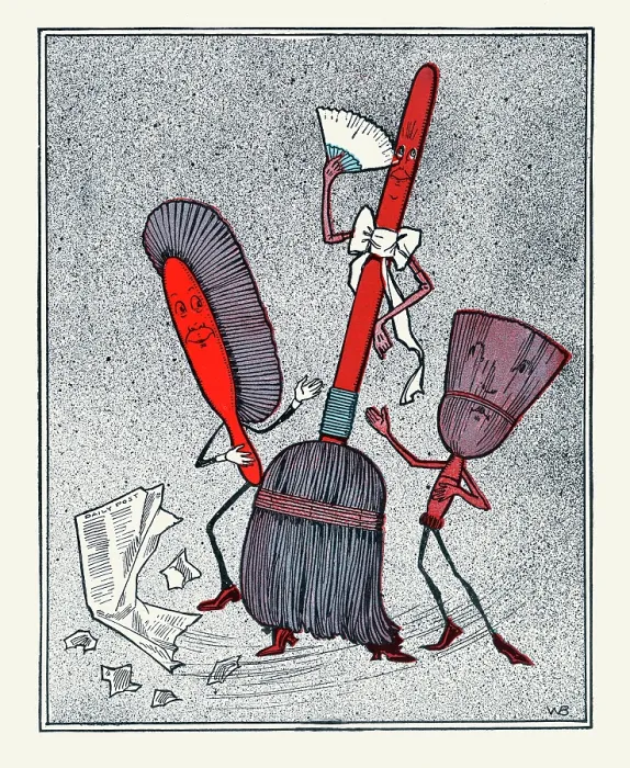 Framed Print : Miss Broom's Hit Framed Print : Miss Broom's Hit