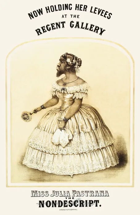 Framed Print : Miss Julia Pastrana the nondescript