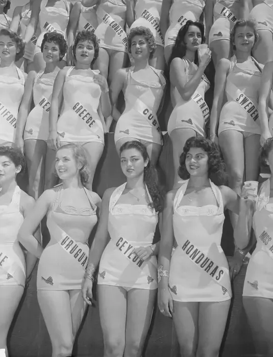 Framed Print : Miss Universe Pageant Contestants Framed Print : Miss Universe Pageant Contestants