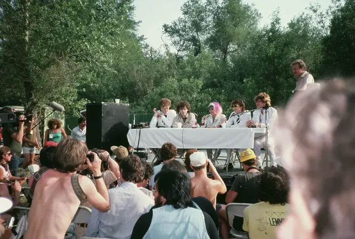 Framed Print : Missing Persons At US Festival