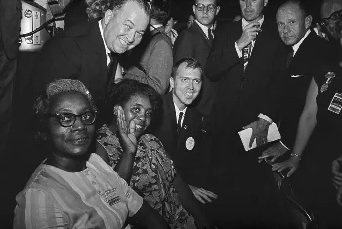 Framed Print : Mississippi Freedom Democratic Party at the 1964 Convention