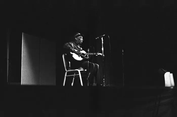 Framed Print : Mississippi John Hurt At The New York Folk Festival Framed Print : Mississippi John Hurt At The New York Folk Festival